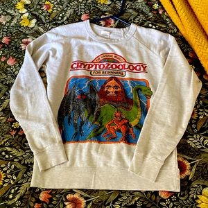 Cryptozoology for Beginners Sweatshirt by Steven Rhodes